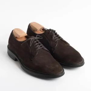 ALDEN - M5402C -  Derby Camoscio Testa Moro