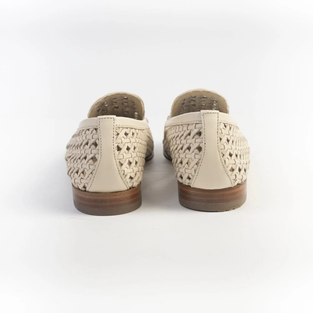 FRATELLI ROSSETTI - Mocassino - 68245 - Intrecciato Latte - immagine 5