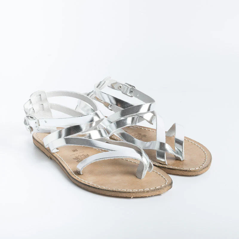 SACHET - Sandali bassi Infradito - 574 - Argento - immagine 2