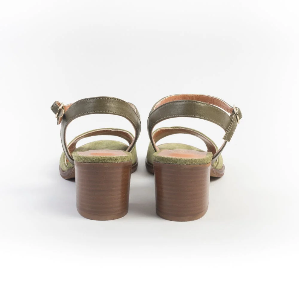 CappellettoShop - Sandali con Tacco - 1127 - Verde - immagine 5