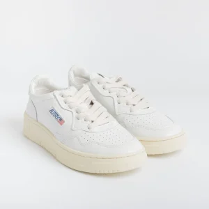 AUTRY AULW LL15 - Sneakers LOW WOM ALL LEAT - Bianco/Bianco