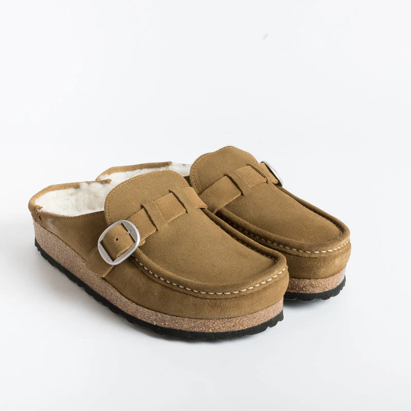 BIRKENSTOCK - Sleepers 1018126 - Buckley - Shearling Tea - immagine 2