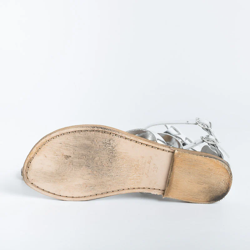 SACHET - Sandali bassi Infradito - 574 - Argento - immagine 3