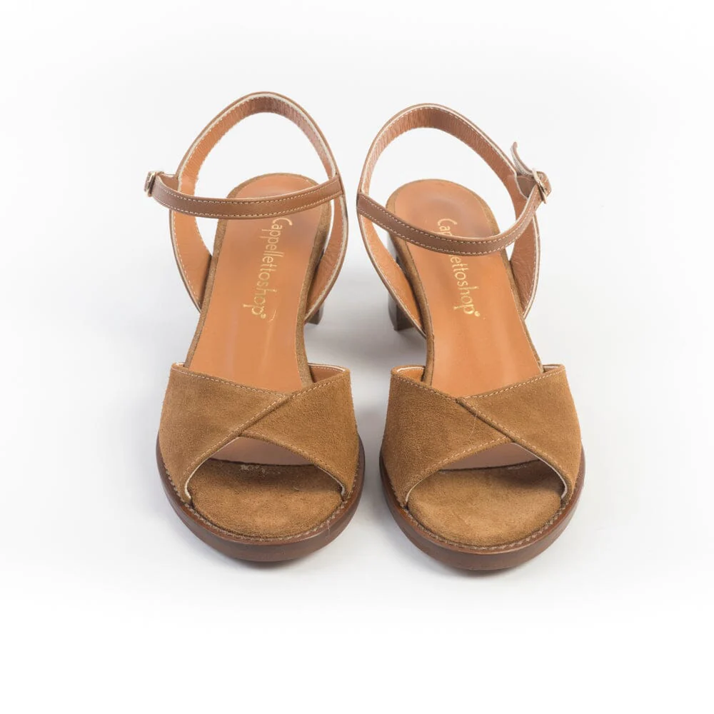 CappellettoShop - Sandali con Tacco - 1127 - Whisky - immagine 3