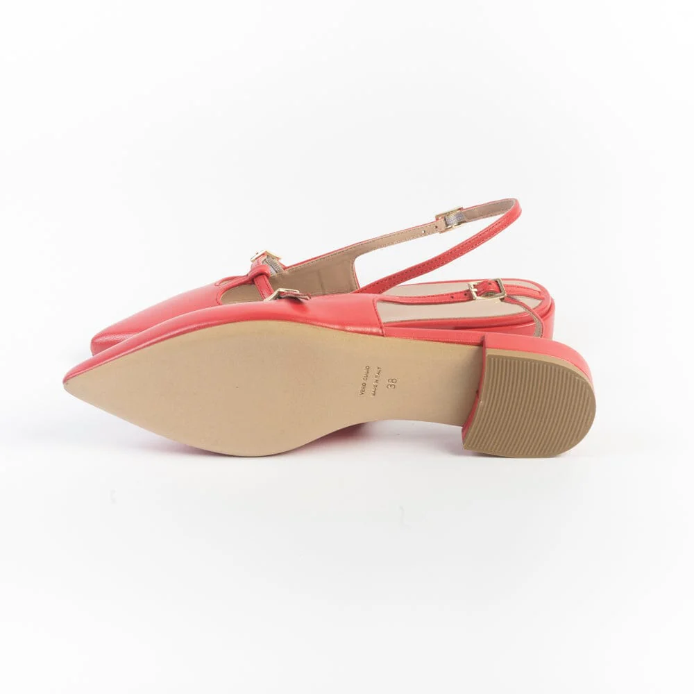 CappellettoShop - Sling Back - Pauline34 - Papavero - immagine 6