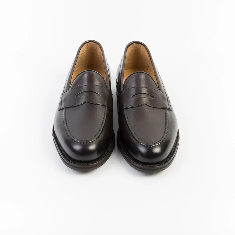 BERWICK 1707 - 9628 - Mocassino fondo Gomma - Rois Marron Testa di Moro - immagine 3