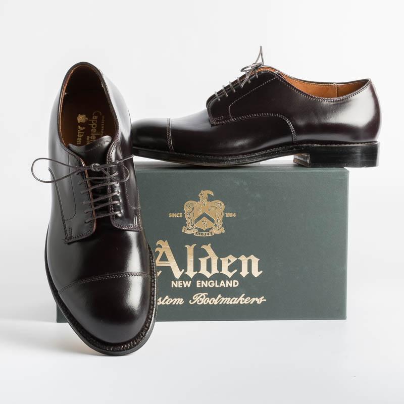 ALDEN - 5666Y - Derby Modified (Ergonomica)- Cordovan Colore 8 - immagine 7