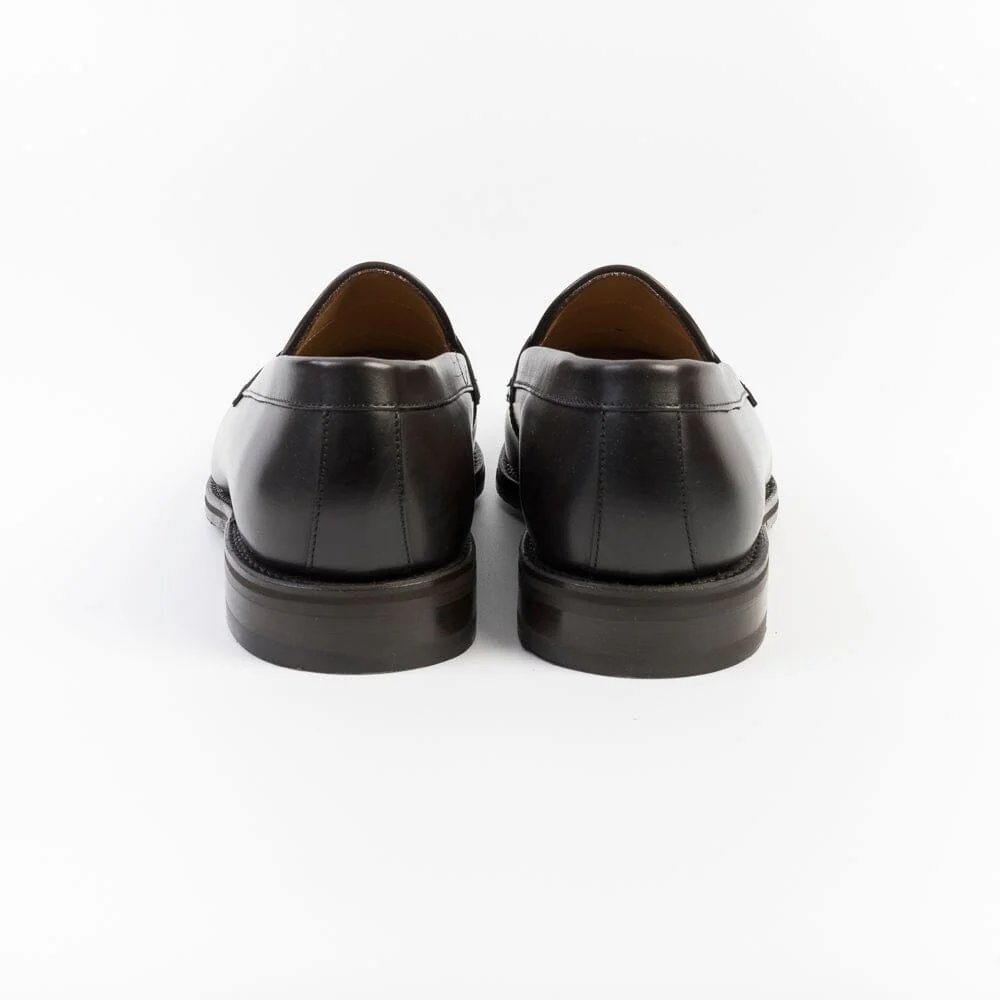 BERWICK 1707 - 9628 - Mocassino fondo Gomma - Rois Marron Testa di Moro - immagine 5