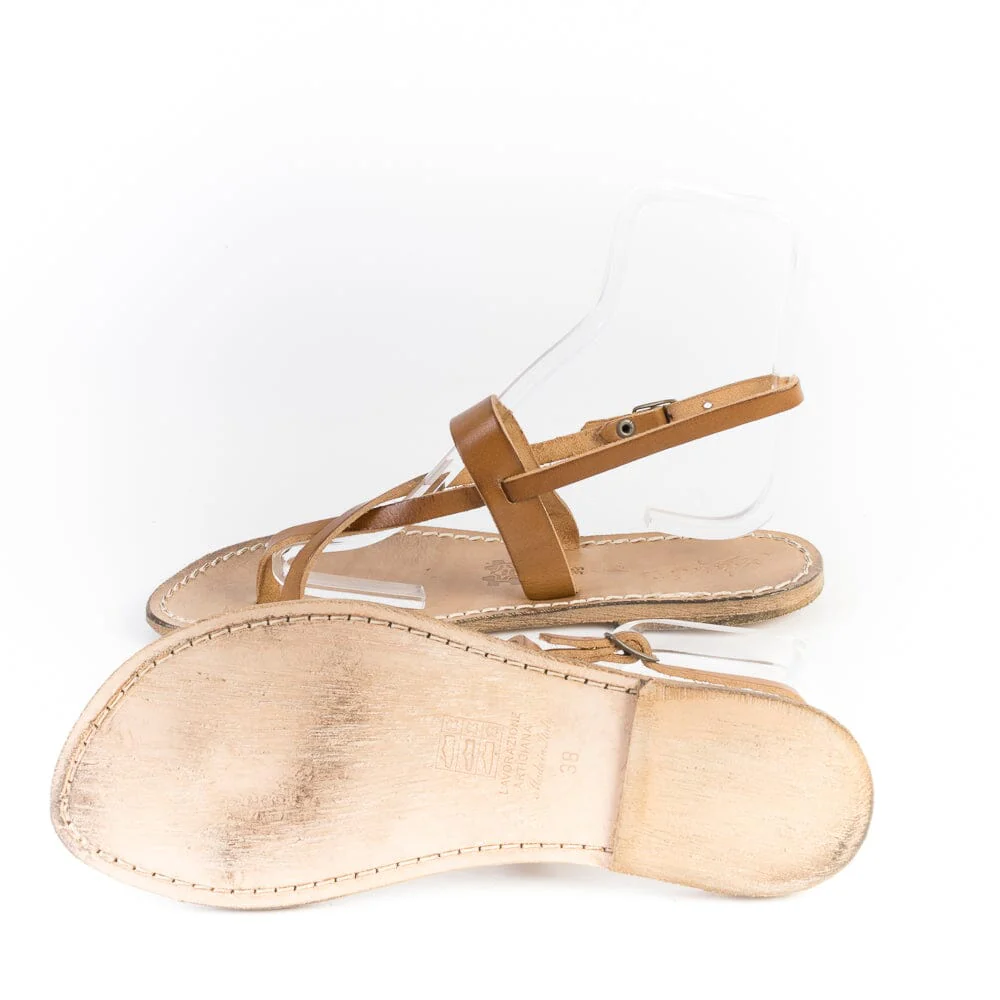 SACHET - Sandali Bassi Infradito - 538X - Cuoio - immagine 3