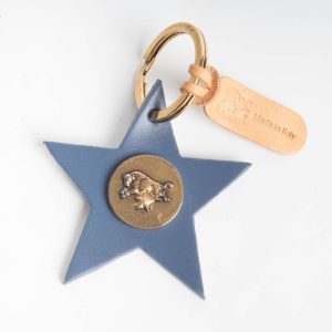 IL BISONTE - C1162 - Portachiavi Stella - vari colori