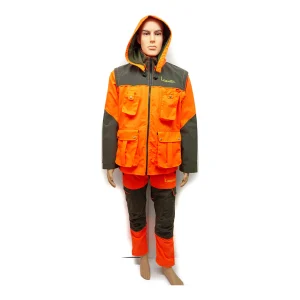 Completo Giacca e pantaloni Kevlar e cordura arancione