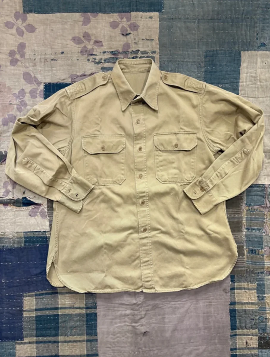 Us Army Cotton Twill Shirt 1950’s