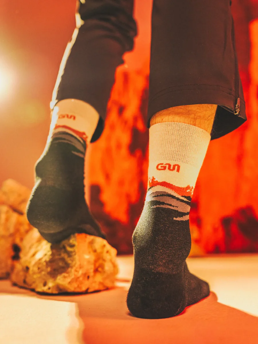 Reactive Enrosadira 6000 | Hold the horizon. Calzini tecnici in cotone biologico pettinato - immagine 3