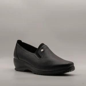 Fly-Flot scarpa donna pelle elastica 17 X52 ZX nero