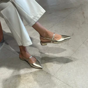 CappellettoShop - Sling Back - Pauline83 - Platino