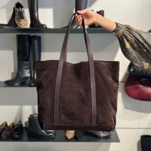 SACHET - Borsa a spalla - 482 - camoscio testa di moro