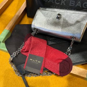 ALTO MILANO - Calzino Angelique -  col. 028 Granata