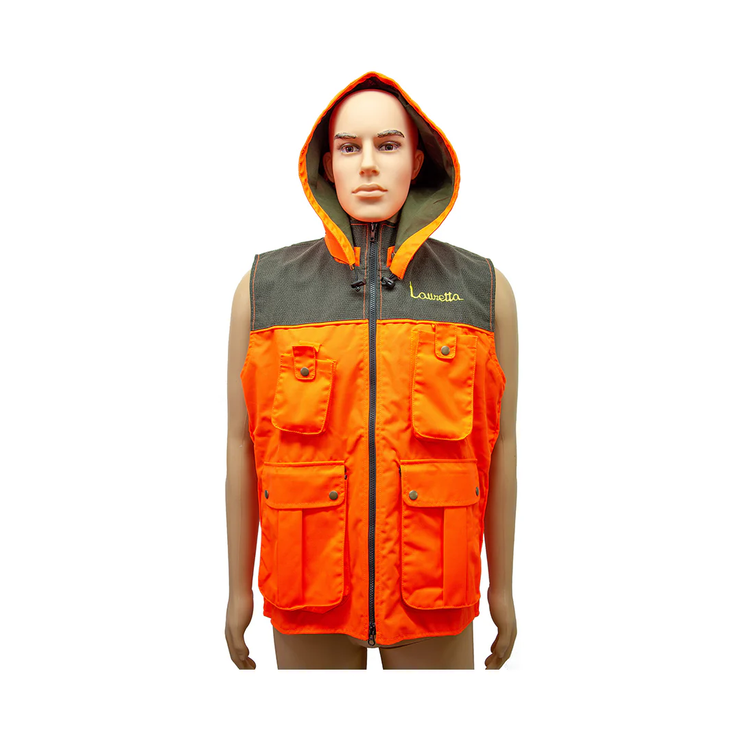 Gilet Kevlar con cordura arancione - immagine 2