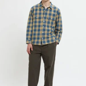 UNIVERSALL OVERALL CHECK WORK BLUE