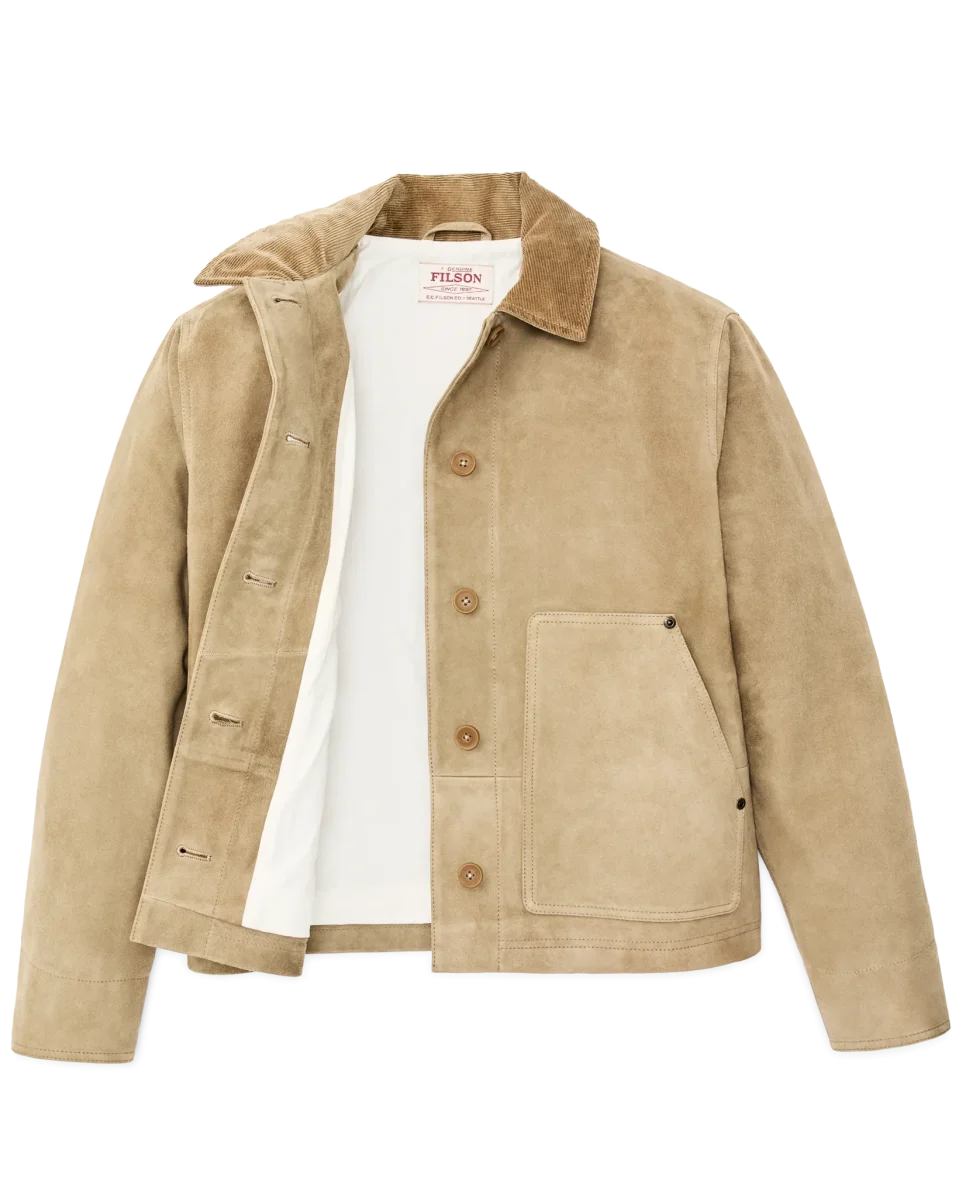 WOMEN'S SHORT SUEDE BARN JACKET - immagine 5