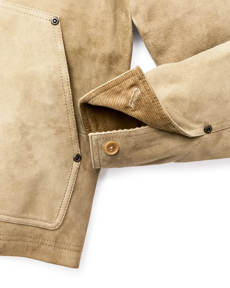 WOMEN'S SHORT SUEDE BARN JACKET - immagine 6