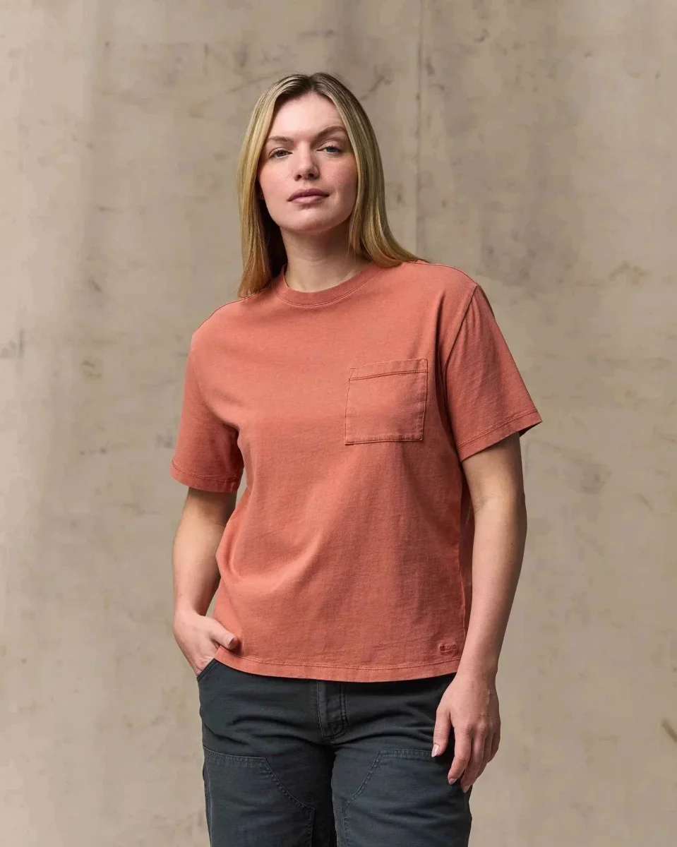 WOMEN'S SHORT SLEEVE POCKET TEE