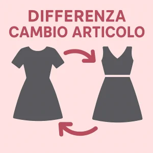 Differenza cambio articolo