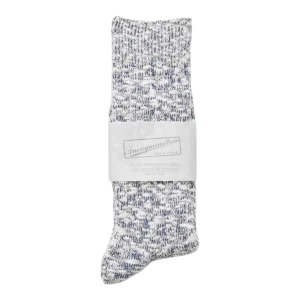 Light weight Slub Crew Blue