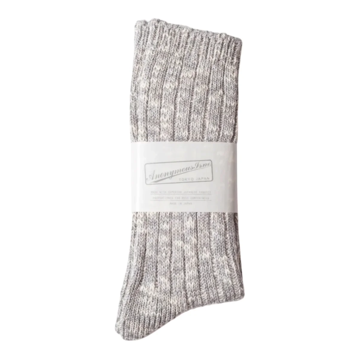 Classic Slub Crew Grey