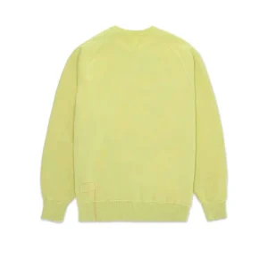 HARVARD FELPA GIROCOLLO IN JERSEY FELPATO CON TAGLIO RAGLAN LEMON