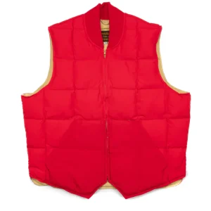 SEATTLE DOWN VEST COL.ROSSO