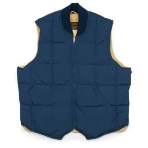 SEATTLE DOWN VEST COL.BLUE