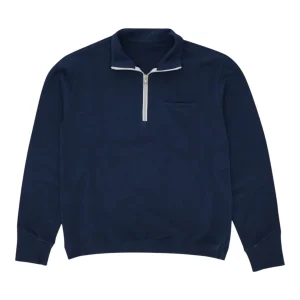 PRINCETON FELPA IN JERSEY GARZATO CON ZIP