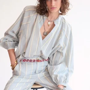 CHEMISE - HATICE-BLUE