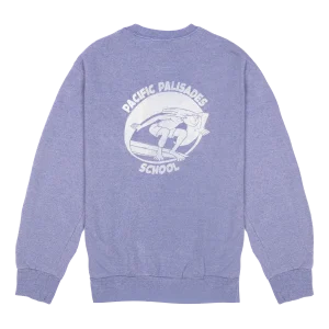 Wild Donkey BLUE SURF CREWNECK SWEATSHIRT