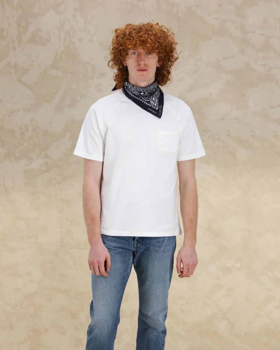 PATCH POCKET T-SHIRT VERMONT WHITE - immagine 7