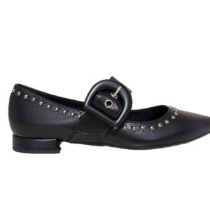 Nacrèe ballerina con tacco 521t171 nero