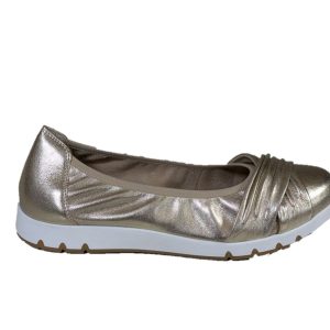 Caprice ballerina donna 22118 platin metal
