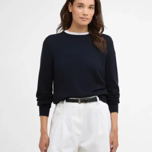 MAGLIONE GIROCOLLO OAKLEY NAVY WHITE