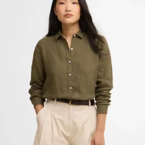 CAMICIA A MANICHE LUNGHE MARINE DUSKY KHAKI