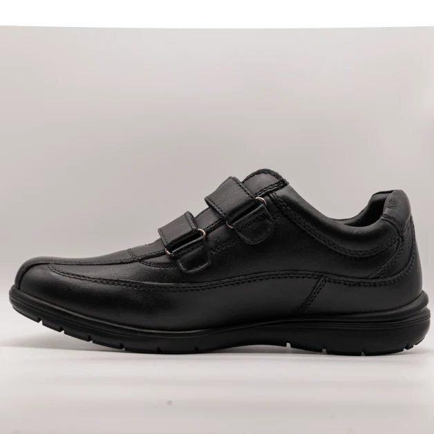 Lumberkack scarpe da uomo con velcro SIESTA nero - immagine 3