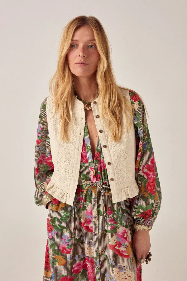 THALIA VEST Crème De La Crème - immagine 2