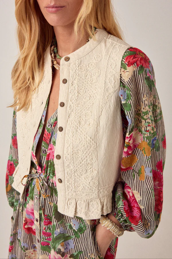 THALIA VEST Crème De La Crème - immagine 4