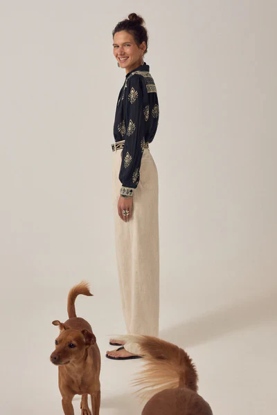 RANI SHIRT Black Henna - immagine 6