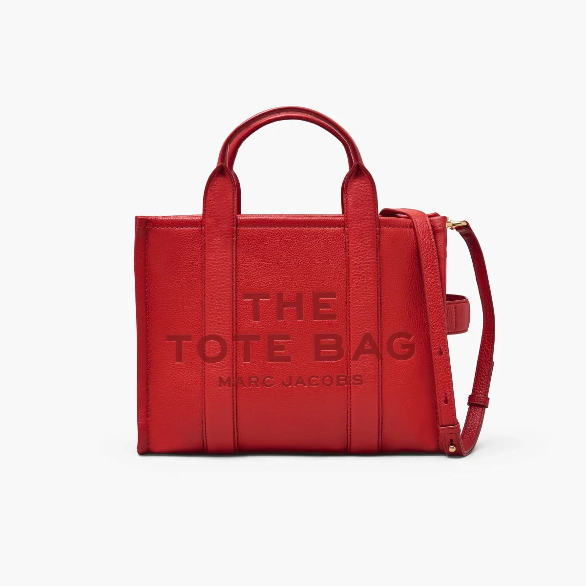 MARC JACOBS - Medium Tote Bag H004L01PF21- 617 True Red - immagine 2