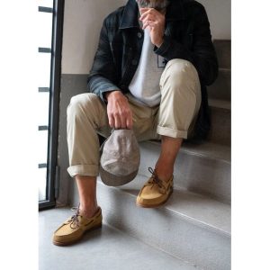 PARABOOT - BARTH MARINE Scarpa da Barca - 780525 - Camoscio Miele