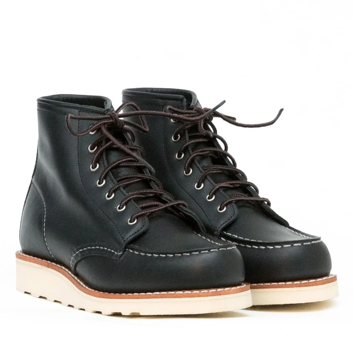 RED WING SHOES - Stivaletto - 3373 Moc Toe - black boundary - immagine 3
