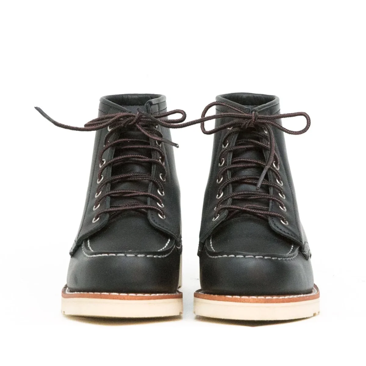 RED WING SHOES - Stivaletto - 3373 Moc Toe - black boundary - immagine 5