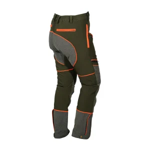 Pantalone elasticizzato con riporti in kevlar