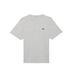 AUTRY - TSPM A7CM- Autry T-Shirt - Melange grigio avorio
